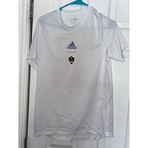 LA Galaxy adidas creator‎ club T-shirt jersey, white, size small